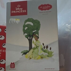 Disney Princess Tiana Figurine with Green and White Dress